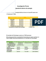 Propuesta de Ahorro Energetico