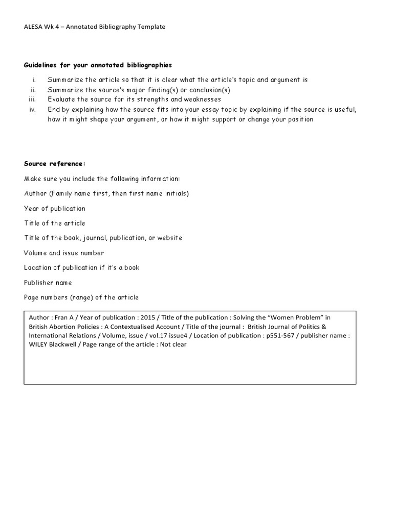 Annotated Biblio 2 | PDF | Abortion Rights Movements | Anti Abortion ...