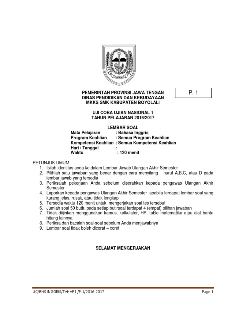 Contoh soal ujian sekolah ipa smp 2020 image