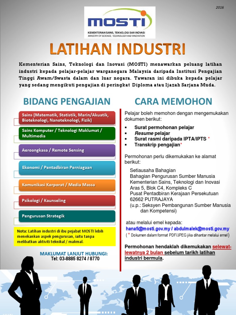 Iklan Latihan Industri 2016 New 2 Pdf