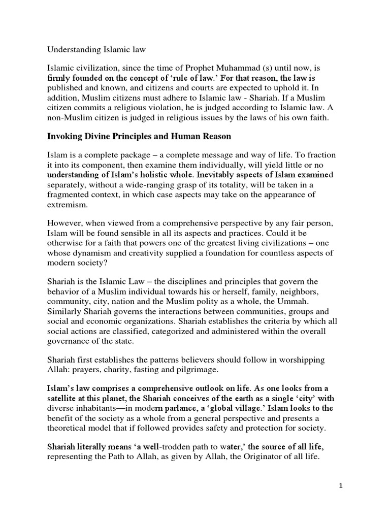 IMPORTANCE OF ISLAMIC LAW PDF visual data 2