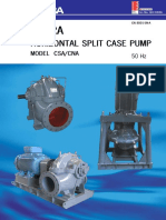 EBARA Horizontal Split Case Pump Manual