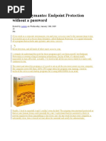 Download Uninstall Symantec Endpoint Protection Without a Password by rg833 SN36281970 doc pdf
