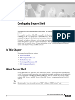 Configuring Secure Shell: in This Chapter