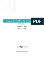 White Paper on Relaying Current Transformer Application