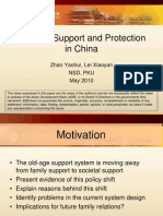 Old-Age Support and Protection in China