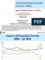 Toward an Upper-Middle Income Country