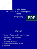 An Introduction To FPGA and SOPC Development Board: Yong Wang