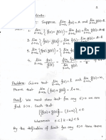 Theorem of Limit