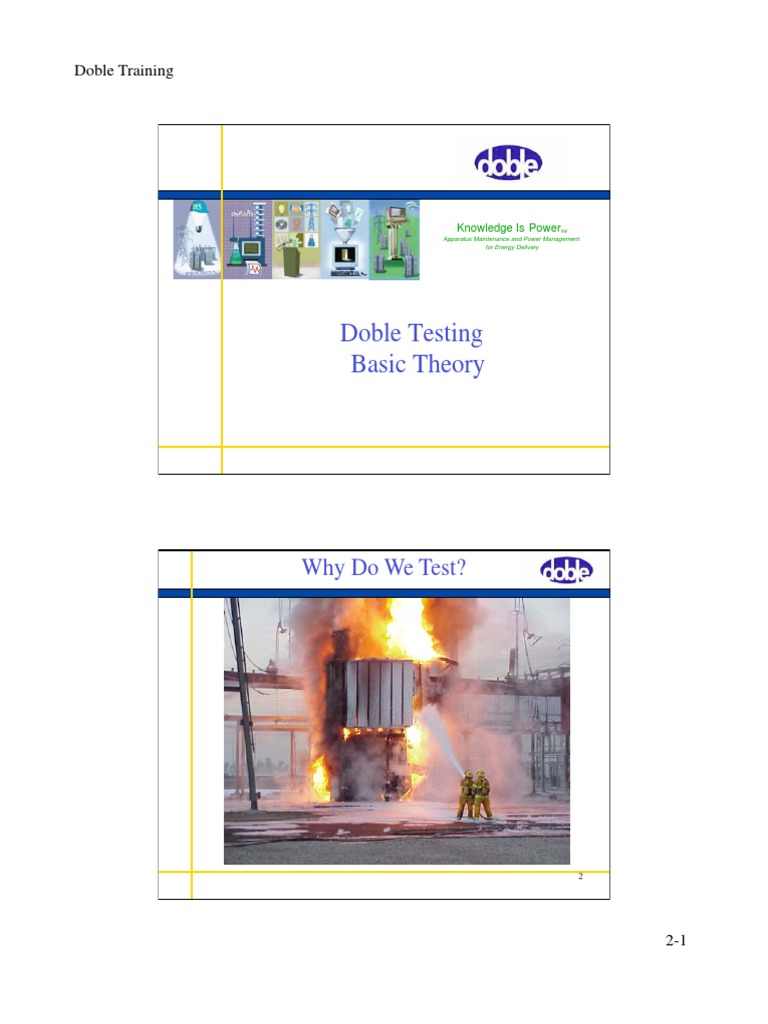 Doble Testing Basic Theory | PDF | Capacitor | Transformer