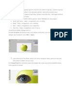 Photoshop Aple Hijau Mata