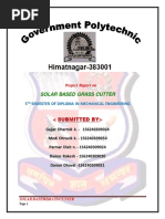 Download Final Report Solar Grass Cutter by HARSHAD PATEL SN362839312 doc pdf