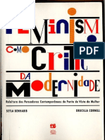 Feminismo Como Critica Da Modernidade