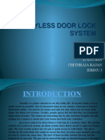 Keyless Door Lock System