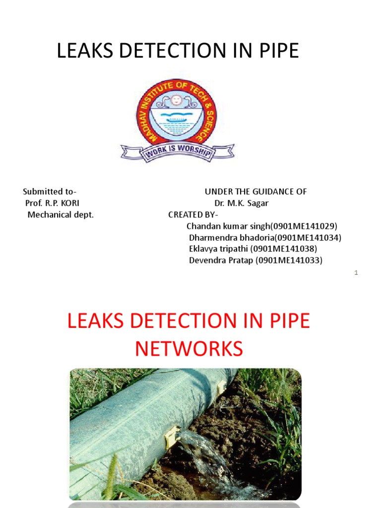 Pipeline Leak Detection System Overview | PDF | Sensor | Pipeline Transport