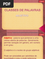 Classes Pal Adjetivo