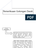 Pemeriksaan Golongan Darah