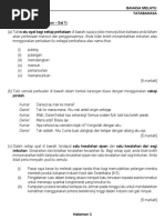 Koleksi Soalan Komsas 2(c) (Percubaan Spm 2016 Se-malaysia)