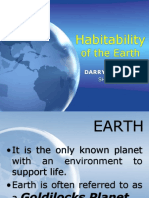 The Habitability of The Earth