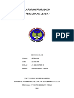 Laporan Praktikum Lensa PDF