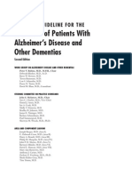 Dementia Guideline APA 2007