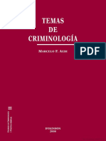 Temas de Criminología
