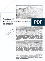 Análisis Cuantitativo de Las Formas de Erosión. Arthur N. Strahler PDF