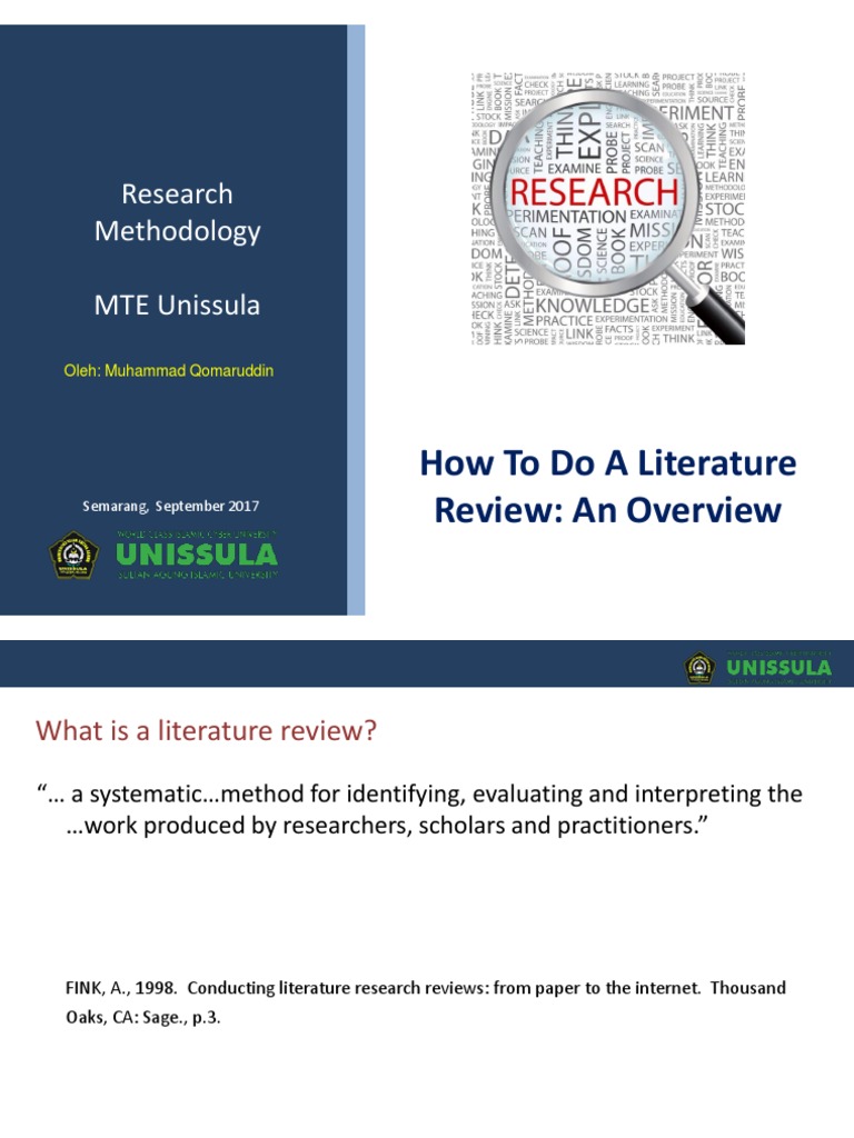 How To Do A Literature Review PDF Literature Review Thesis