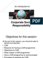 Corporate Social Responsibility - CSR Slides