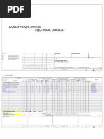 Excel Sheet Load List