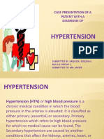 Case Study of Hypertension