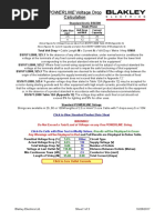 Powerline Voltage Drop Spreadsheet Unprotected