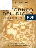 El Torneo Del Siglo Buenos Aires 1960 Zoilo R Caputto PDF
