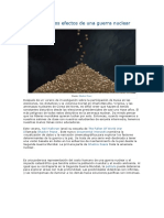 Visualizando Los Efectos de Una Guerra Nuclear