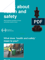 Think About Health and Safety