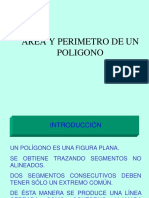 Perímetros y Áreas de Un Poligono