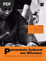 Patrimônio Cultural Em Oficinas_ Atividades Em Contextos Escolares