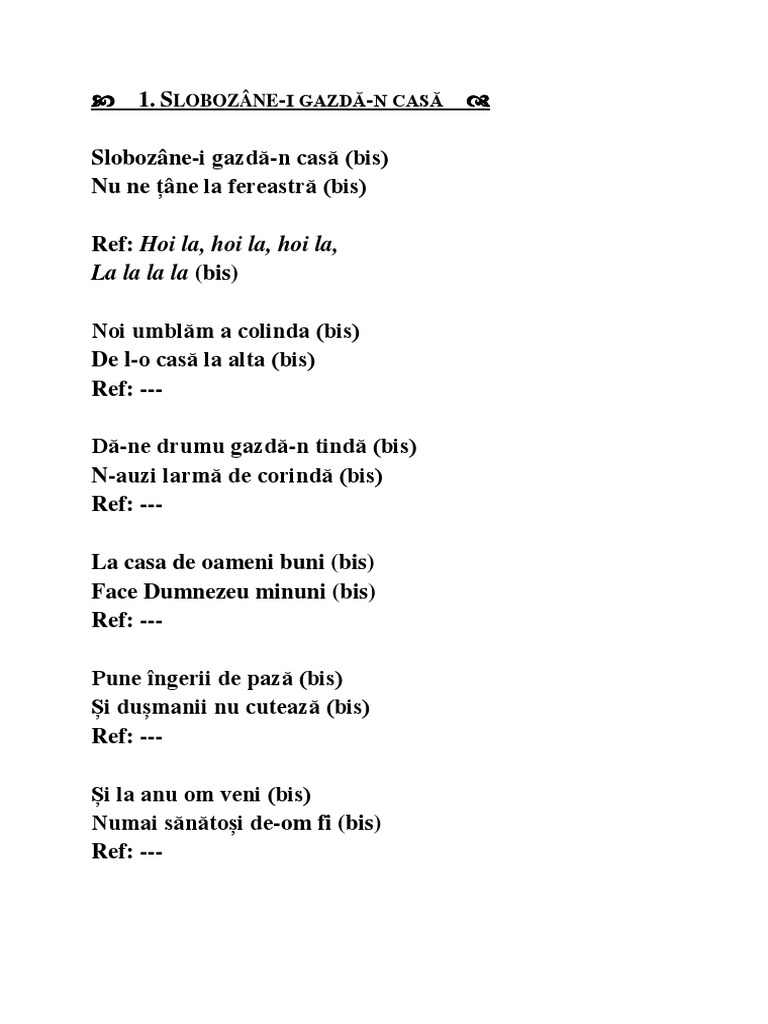 Primeneste-ti Gazda Casa Versuri