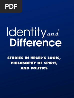 P T Grier Identity And Difference Studies In Hegels - 