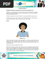 Evidence Would You Change if Your Loved Ones Asked You To