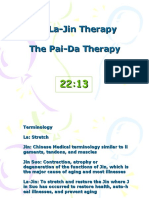 La Jin Therapy and Pai Da Therapy EnglishChinese
