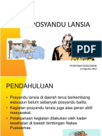 Presentasi Posyandu Lansia