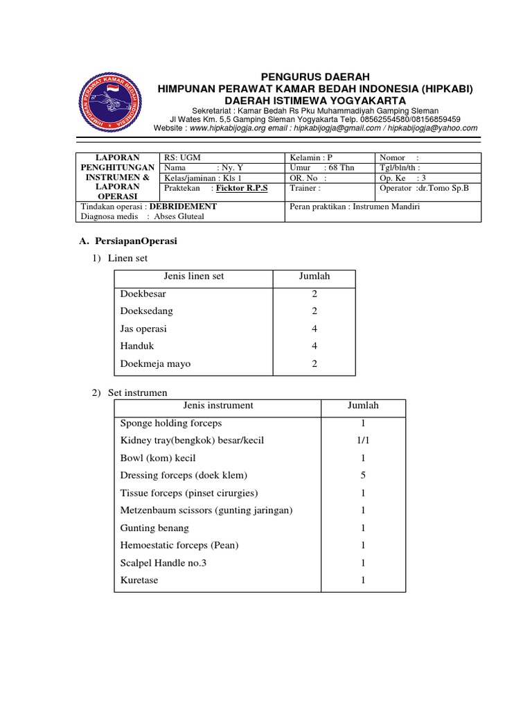 Prosedur Debridemen