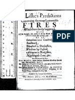 LILLY Predictions Concernin Fires 1676