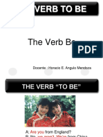 Verb Be - Horacio Angulo