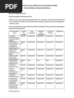 F0361 Summary of Recommendations For Neuropsychological Impairment