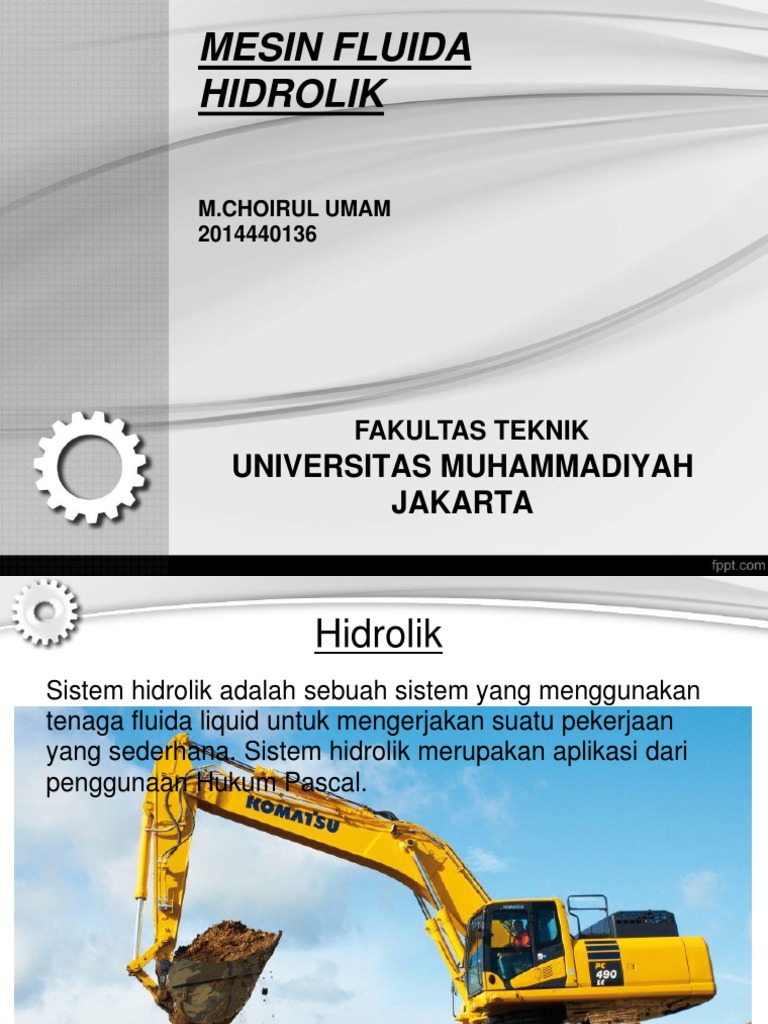 Mesin Fluida Hidrolik Pdf