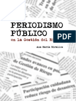 Periodismo Público en La Gestión Del Riesgo - Miralles