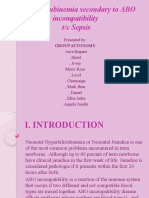 Hyperbilirubinemia Secondary To ABO Incompatibility