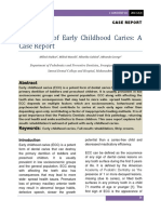 Treatment of Early Childhood Caries A Case Report 2 1